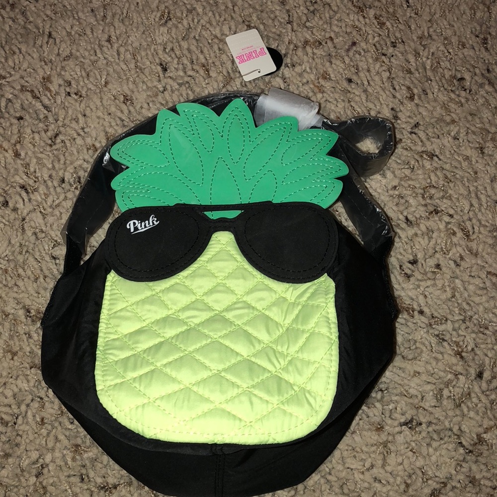 PINK pineapple cooler bag
